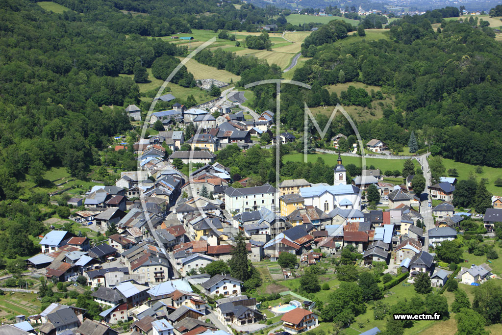 Photo aérienne - Grésy-sur-Isère