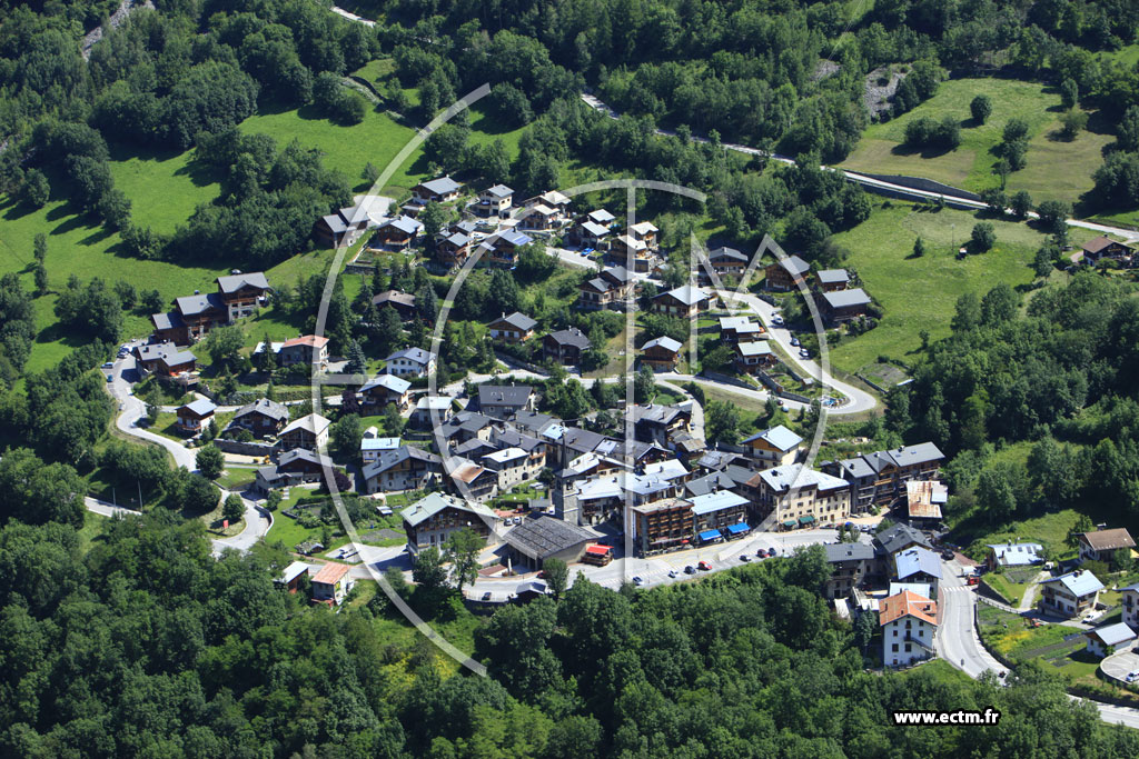 Photo aérienne - Sainte-Foy-Tarentaise