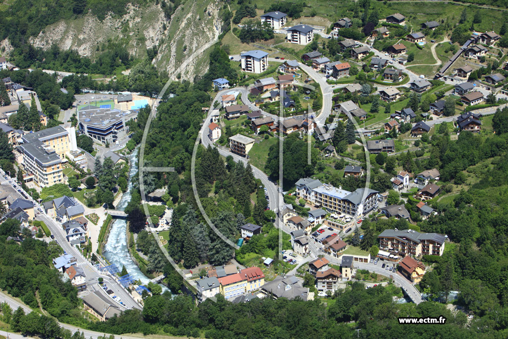 Photo aérienne - Brides-les-Bains