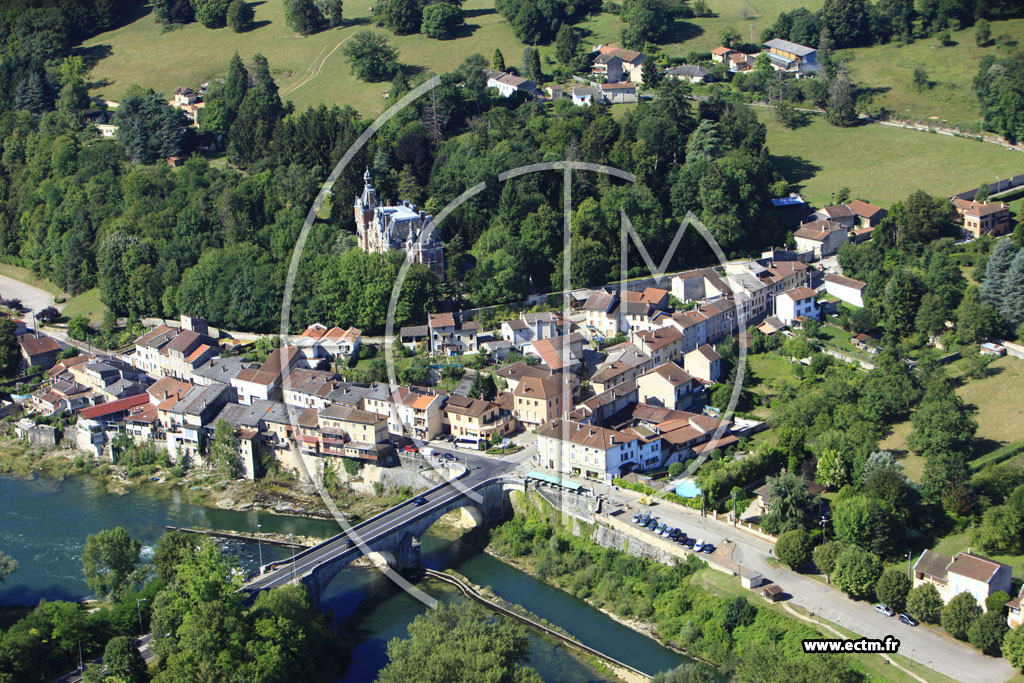 Photo aérienne - Neuville-sur-Ain