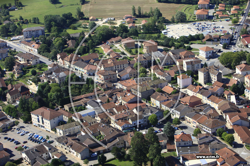 Photo aérienne - Montrevel-en-Bresse