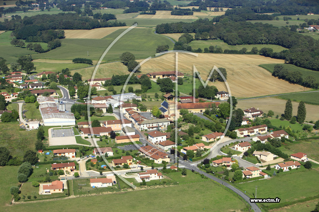 Photo aérienne - Saint-Martin-le-Châtel