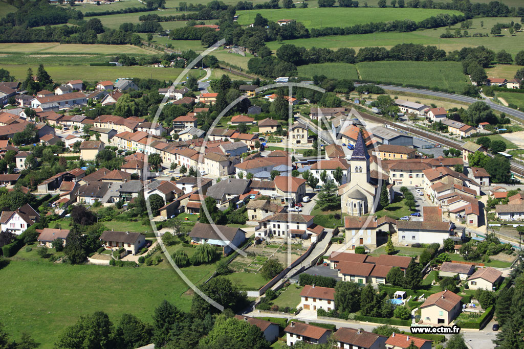 Photo aérienne - Saint-Paul-de-Varax