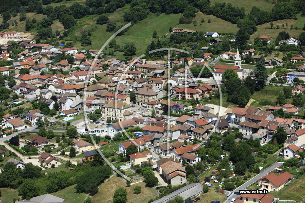 Photo arienne de La Murette