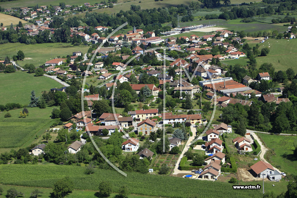 Photo aérienne - Chirens