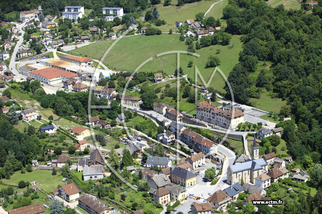 Photo aérienne - La Bridoire