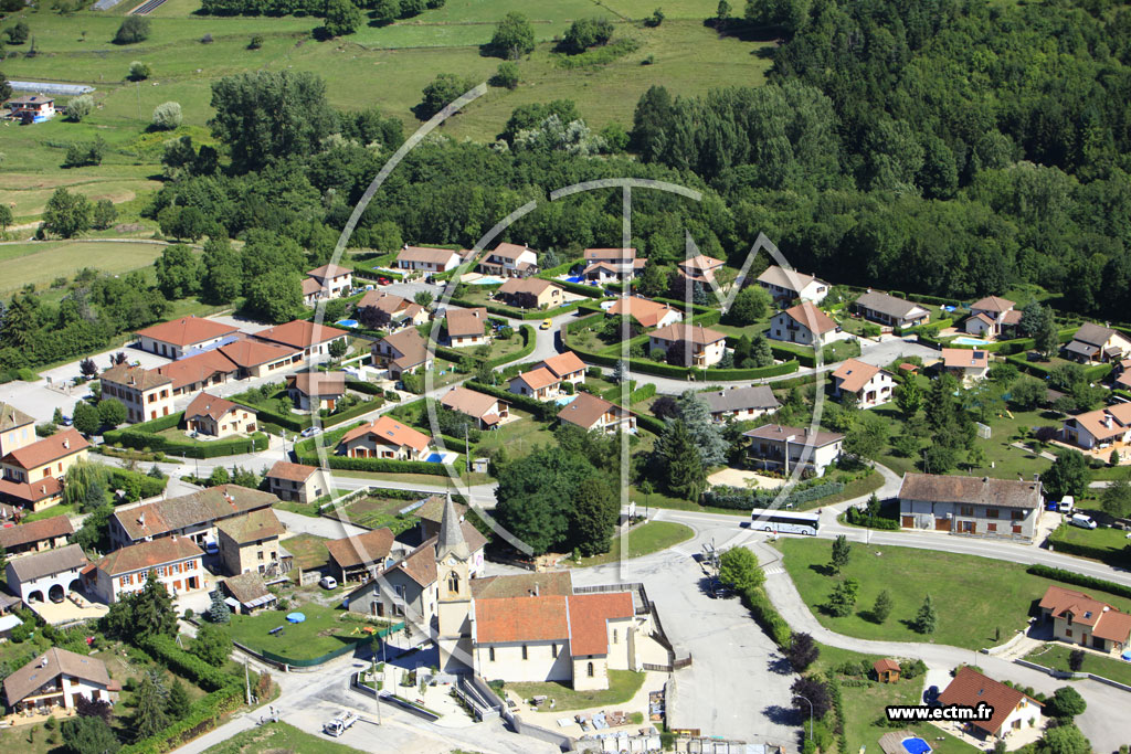 Photo aérienne - Saint-Nicolas-de-Macherin