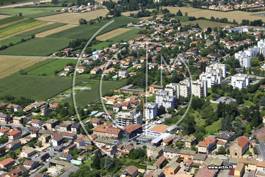 Photo aérienne - Charnay-lès-Mâcon