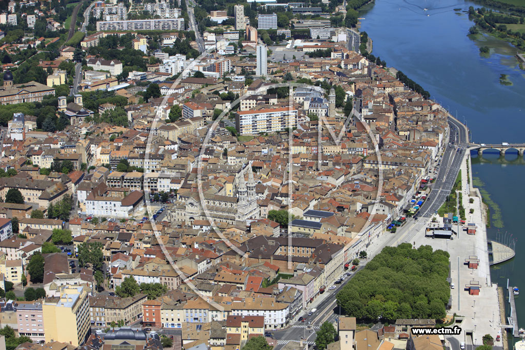 Photo aérienne - Mâcon