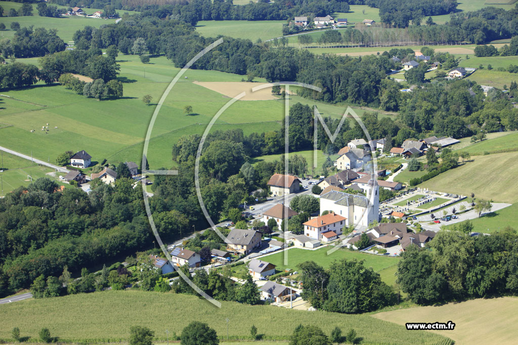 Photo arienne de Marigny-Saint-Marcel