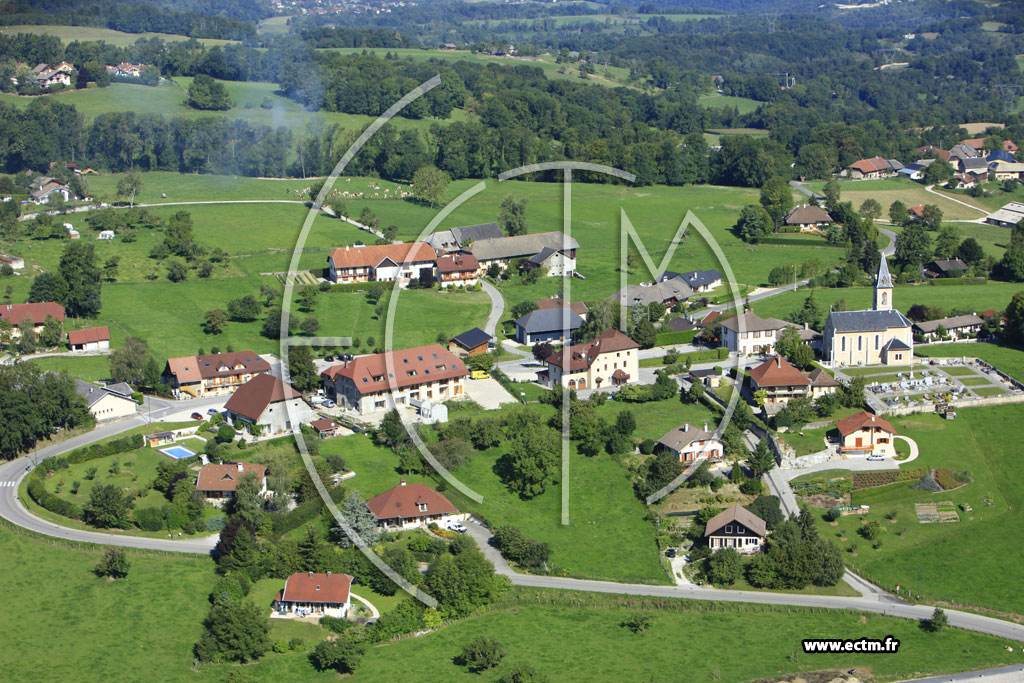 Photo aérienne - Montagny-les-Lanches