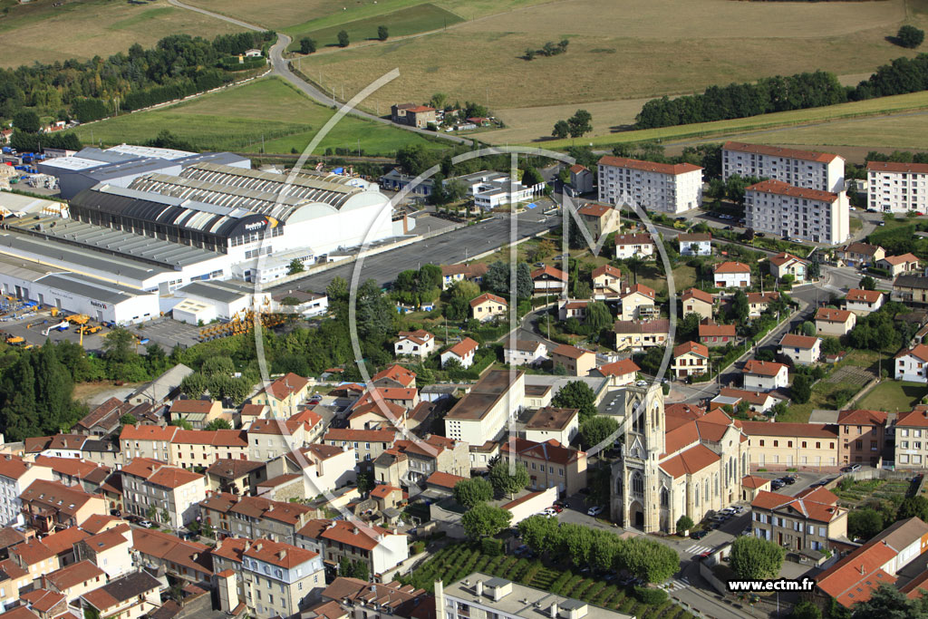 Photo arienne de L'Horme (Onzion)