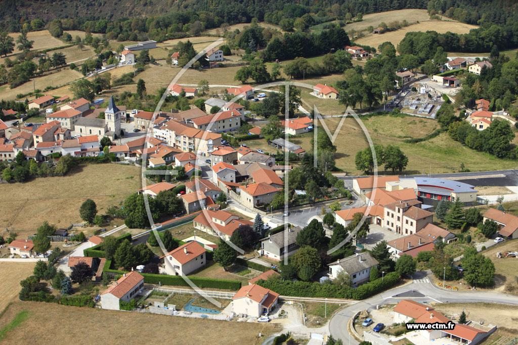 Photo aérienne - La Chapelle-d'Aurec