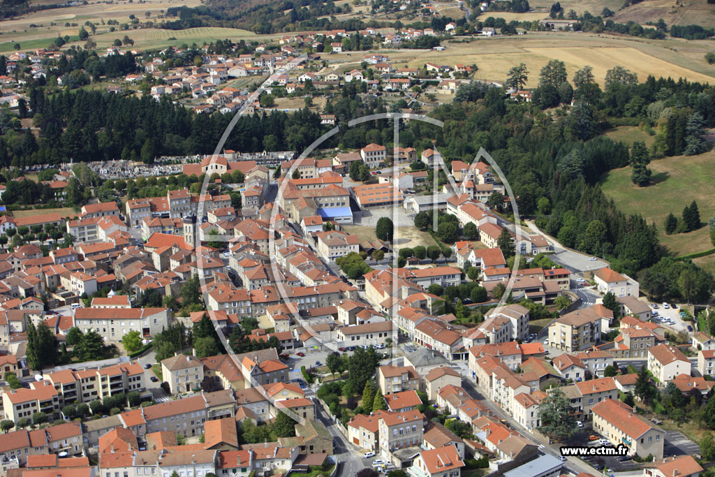 Photo aérienne - Monistrol-sur-Loire