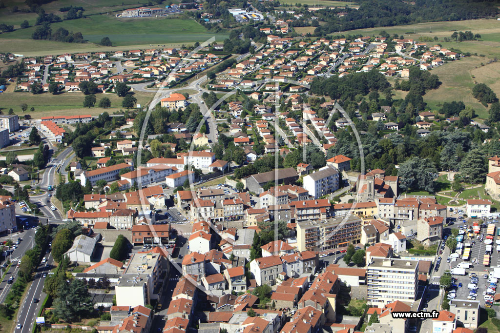 Photo aérienne - Roche-la-Molière