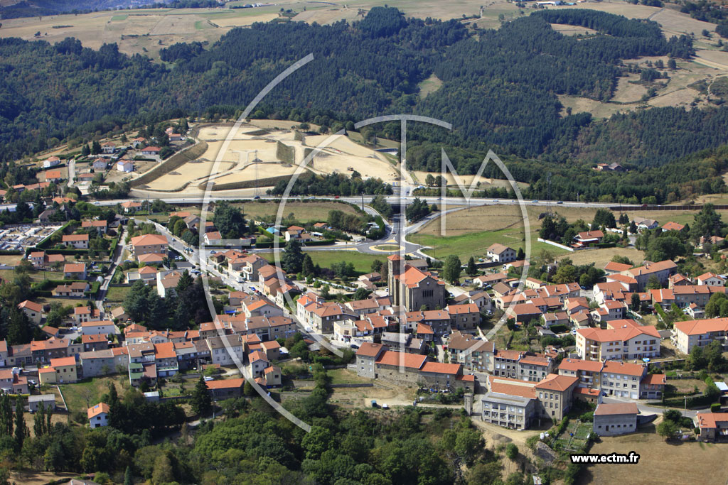 Photo arienne de Saint-Ferrol-d'Auroure