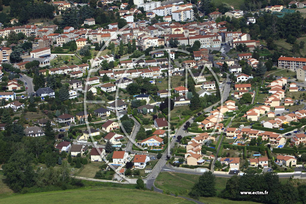 Photo arienne de Saint-Jean-Bonnefonds