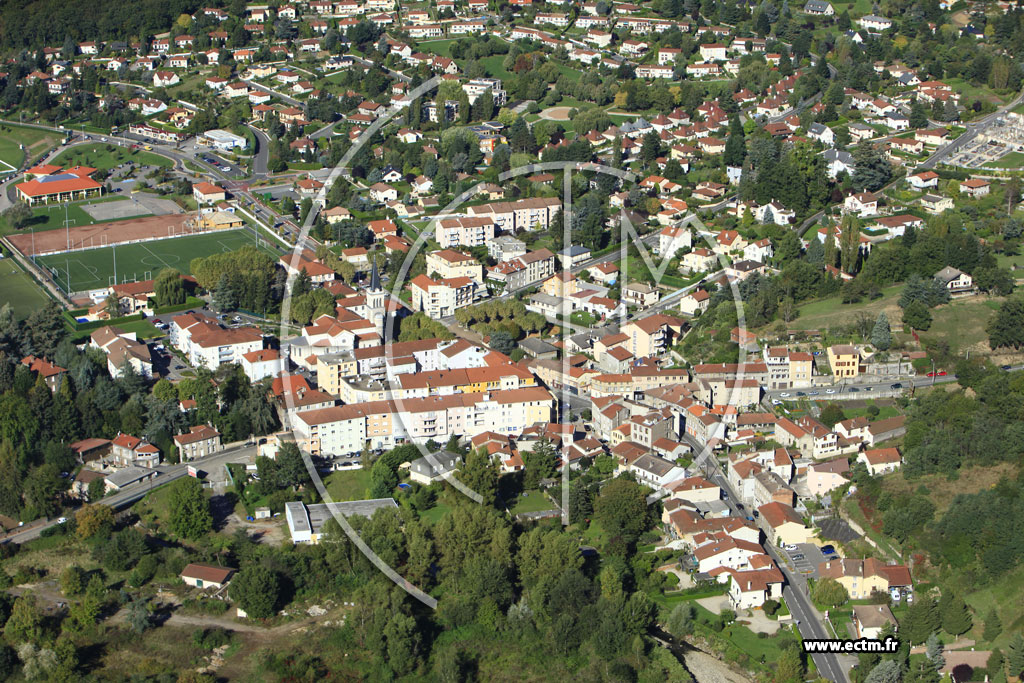 Photo aérienne - L'Étrat