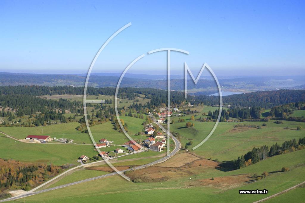 Photo arienne de Brey-et-Maison-du-Bois (Le Brey)