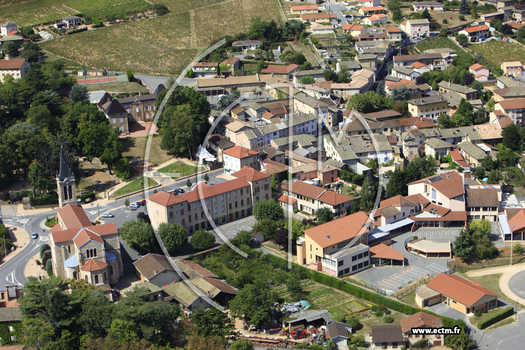 Photo aérienne - Villié-Morgon