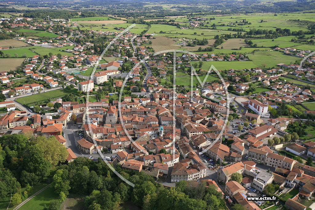 Photo aérienne - Saint-Marcellin-en-Forez