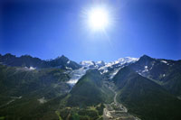   - photo - Mont-Blanc (Glaciers des Bossons et de Taconnaz)