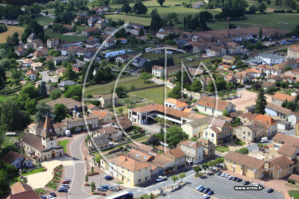 Photo aérienne - Pouilly-sous-Charlieu