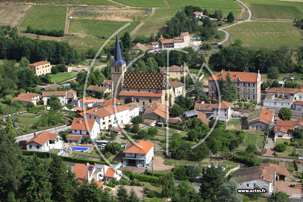 Photo aérienne - Saint-André-d'Apchon