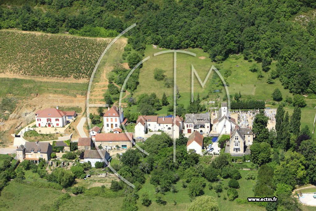 Photo aérienne - Chassey-le-Camp