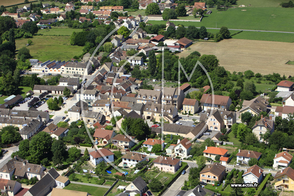 Photo aérienne - Fontaines