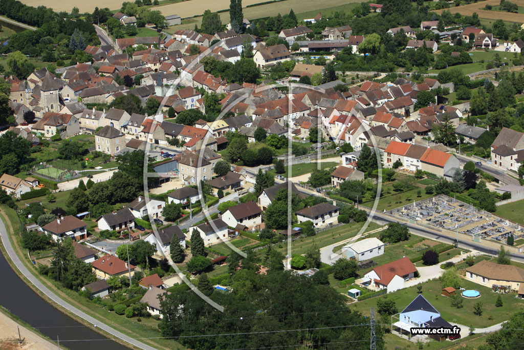 Photo aérienne - Remigny