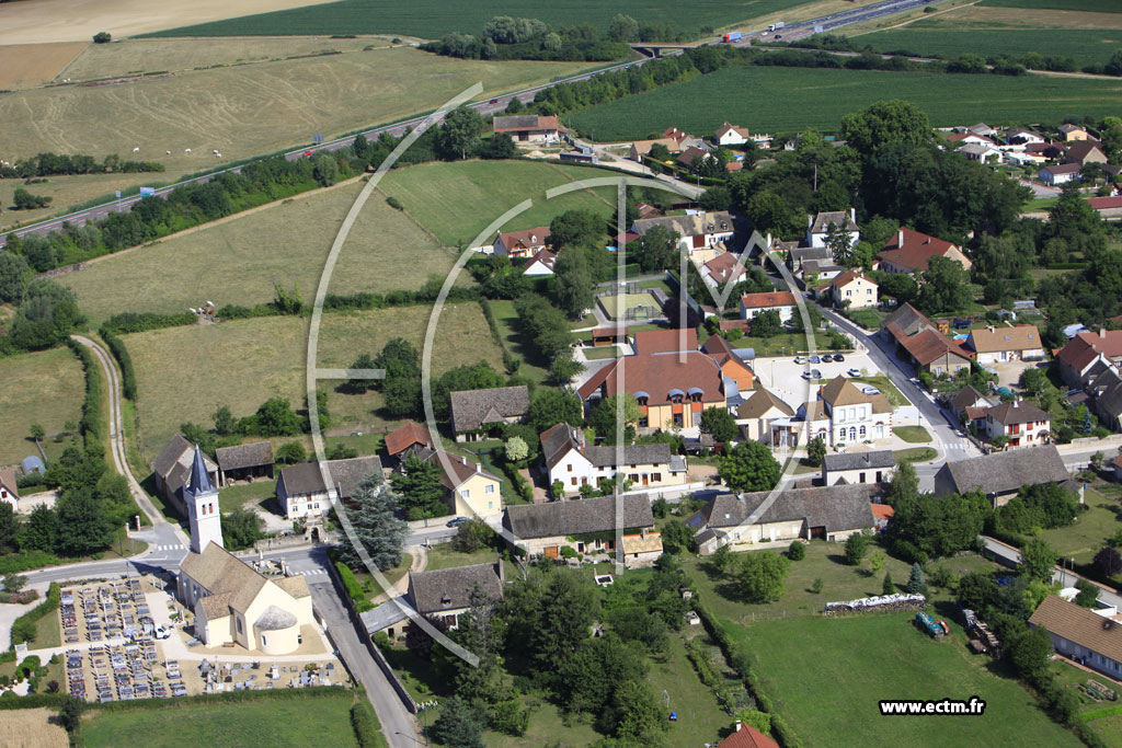 Photo aérienne - Sevrey
