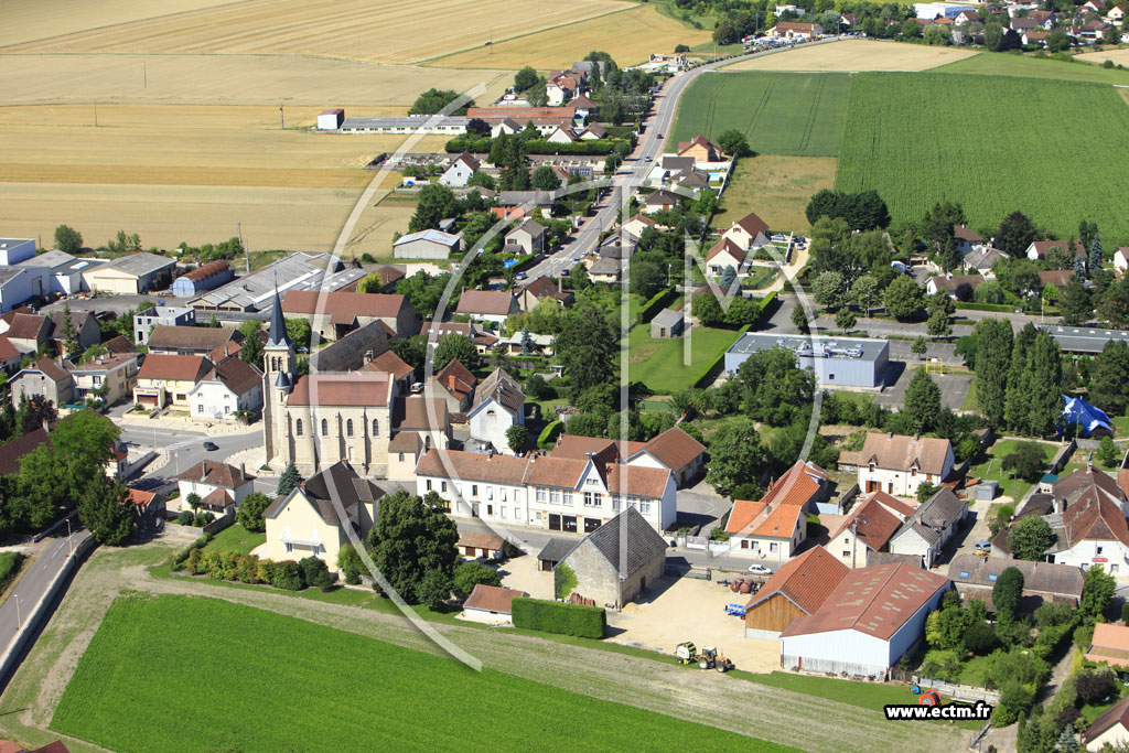 Photo aérienne - Saulon-la-Chapelle