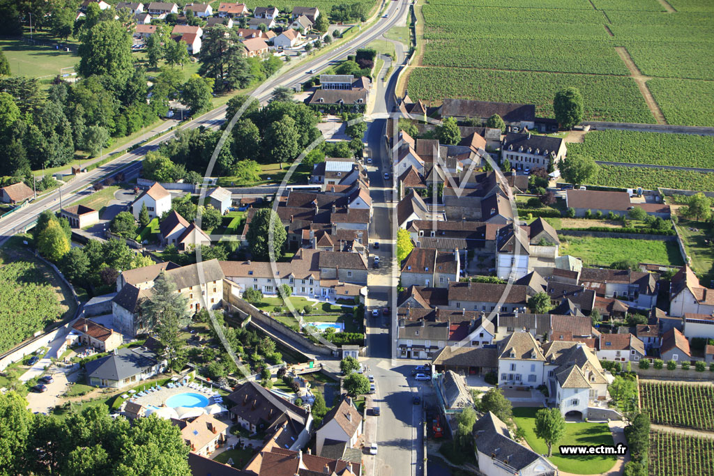 Photo aérienne - Vougeot