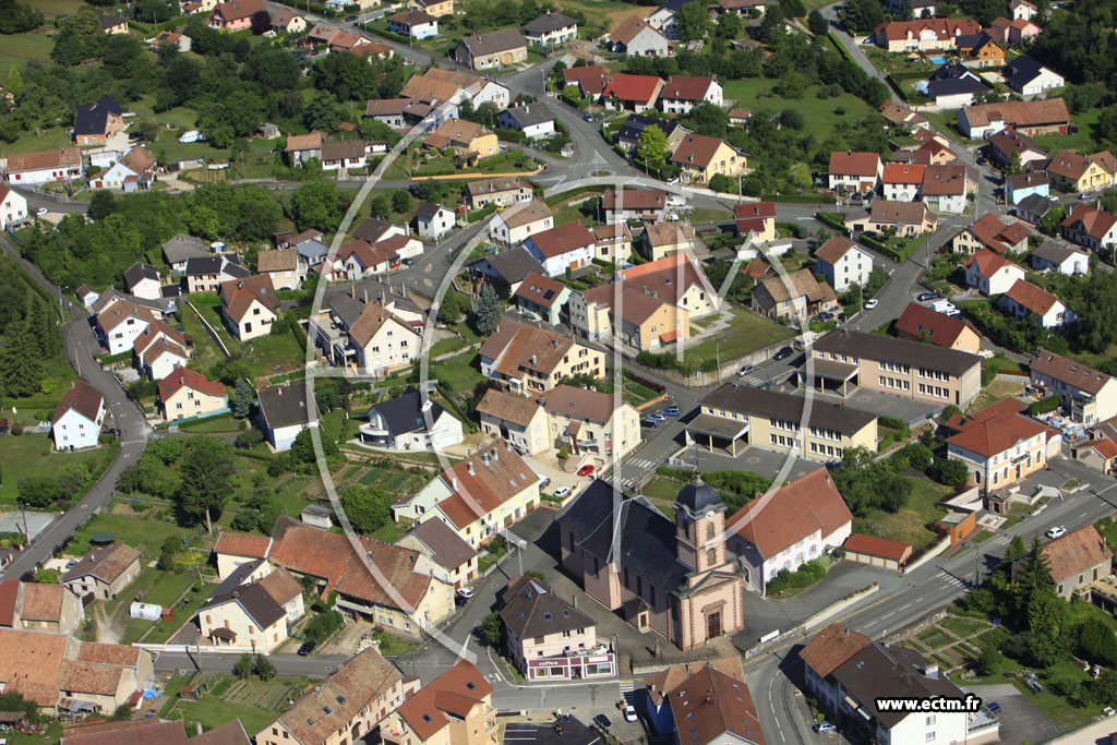 Photo aérienne - Châtenois-les-Forges