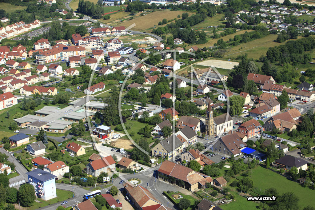 Photo arienne de Grand-Charmont