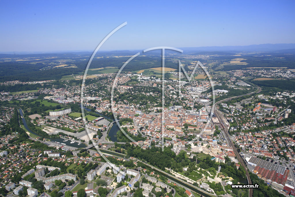 Photo aérienne - Montbéliard