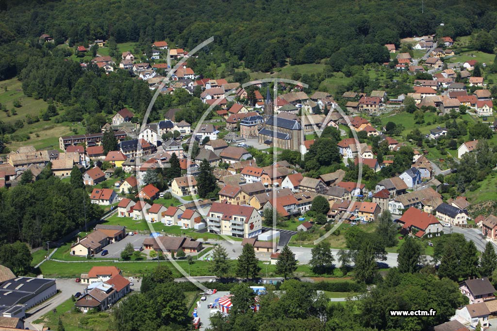 Photo aérienne - Rougemont-le-Château