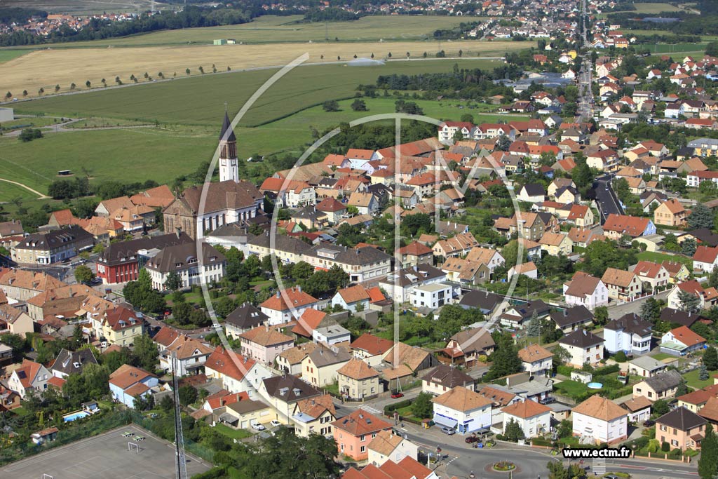 Photo aérienne - Wittelsheim