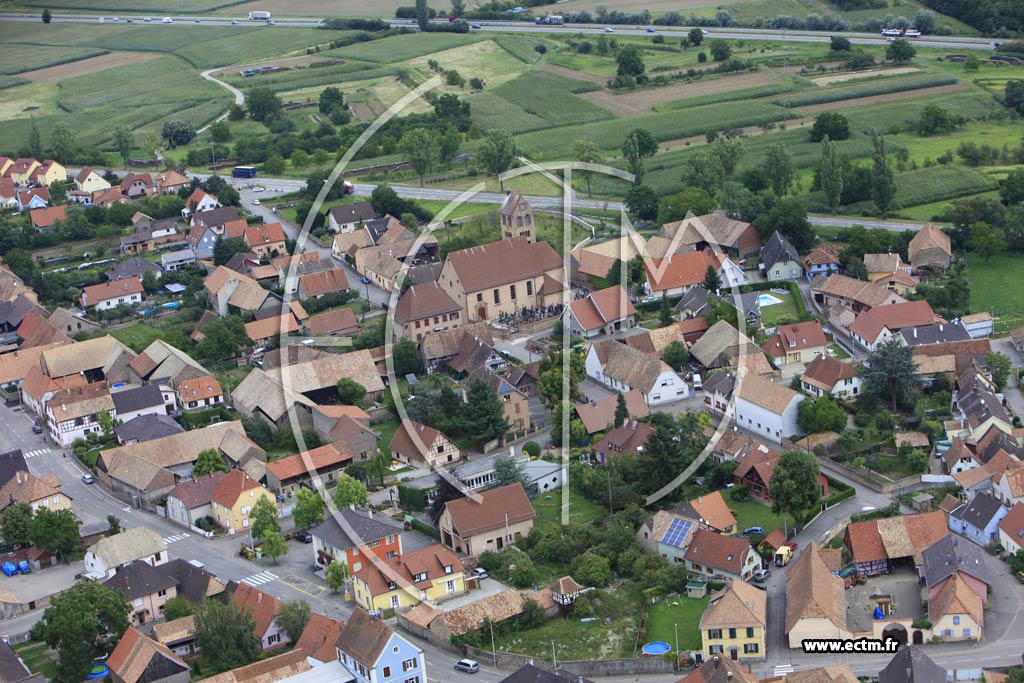 Photo aérienne - Meyenheim