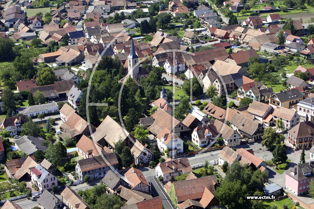 Photo aérienne - Baldenheim