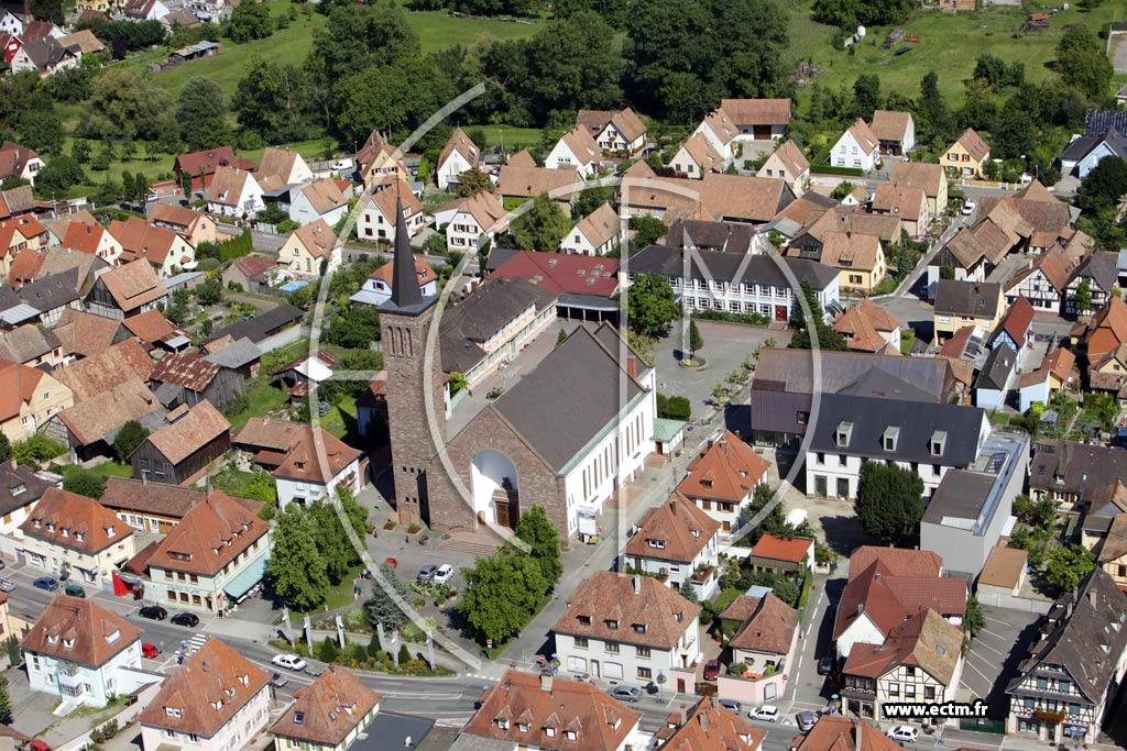 Photo aérienne - Marckolsheim