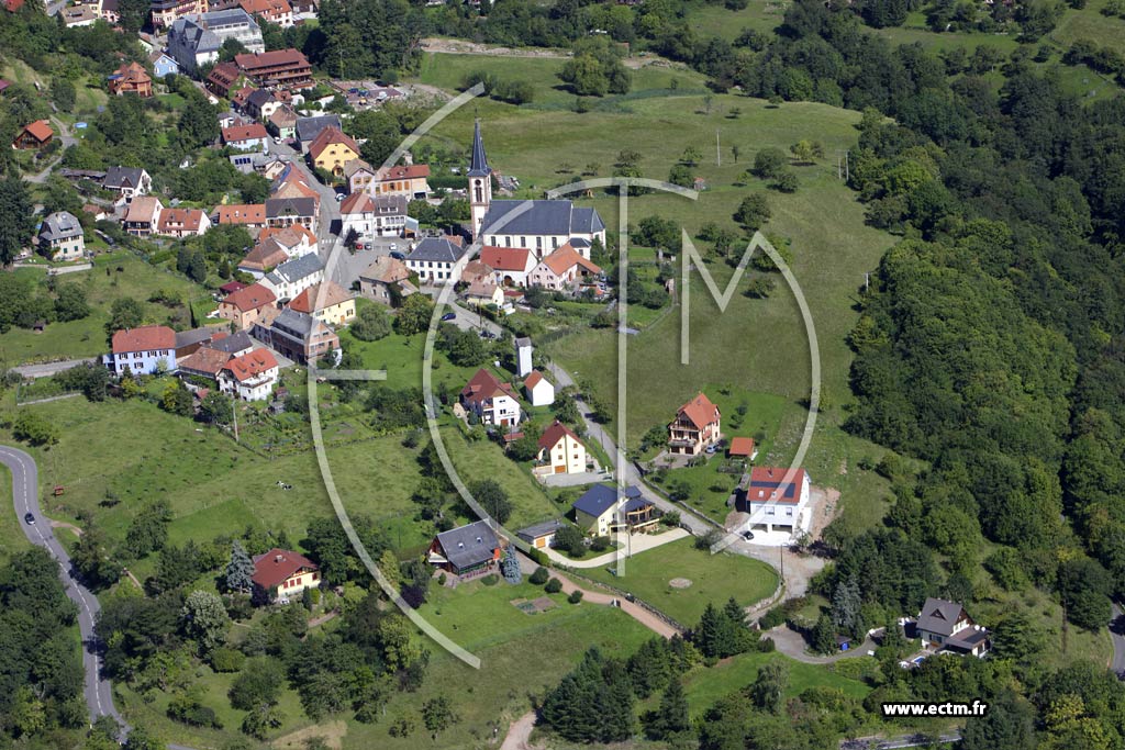 Photo aérienne - Thannenkirch