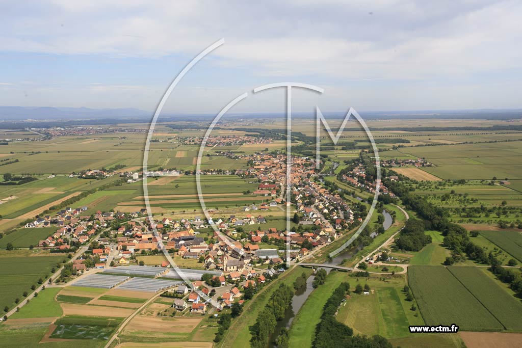 Photo aérienne - Biltzheim