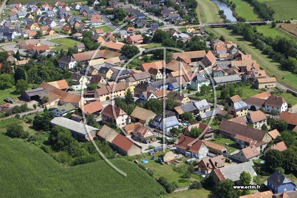 Photo aérienne - Niederentzen