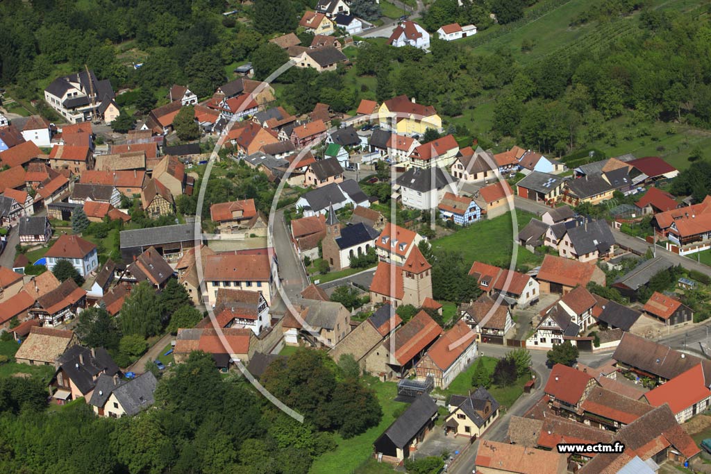 Photo aérienne - Wintzenheim-Kochersberg