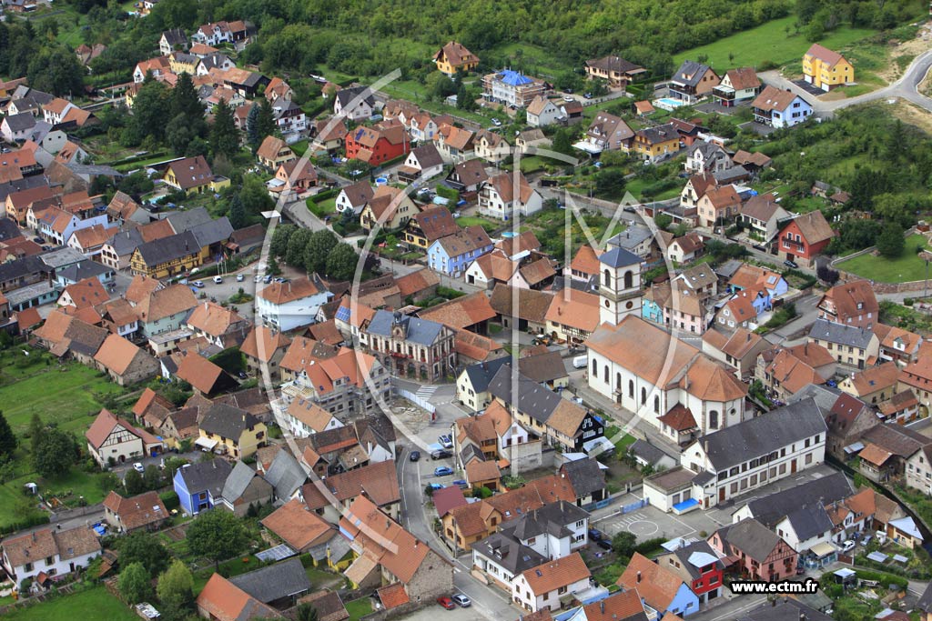 Photo aérienne - Dinsheim-sur-Bruche