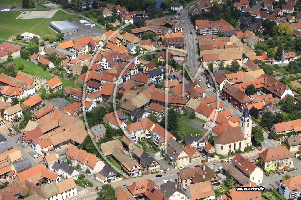 Photo aérienne - Entzheim