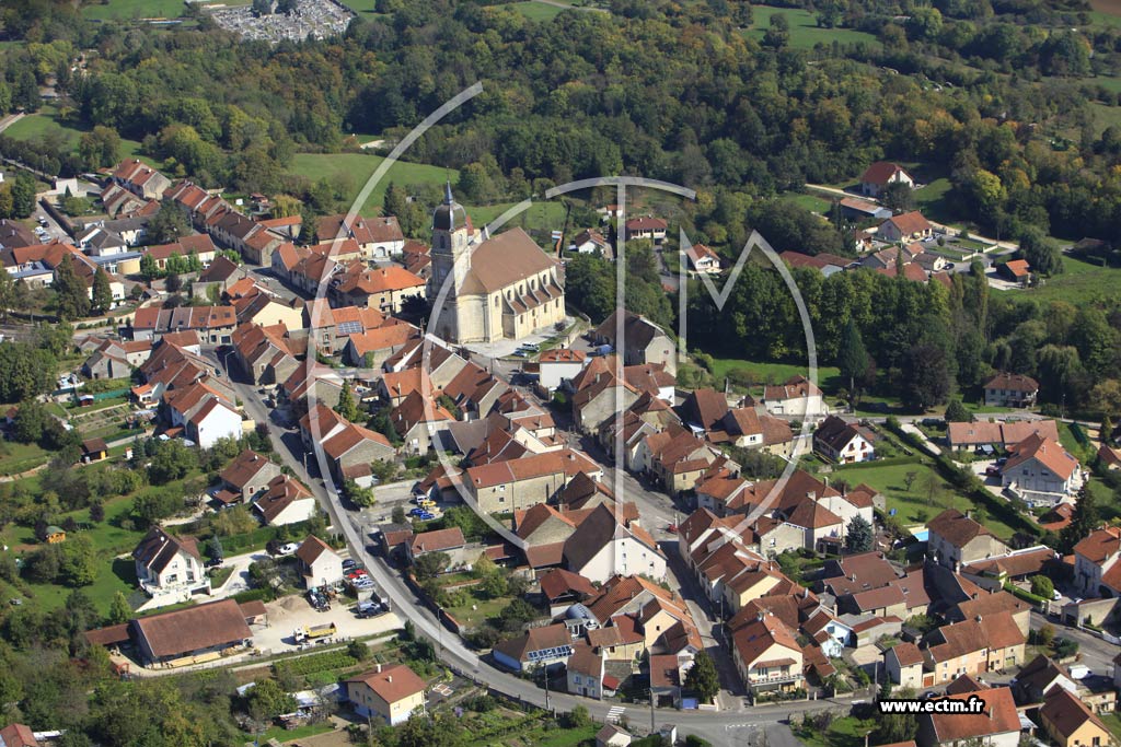 Photo aérienne - Scey-sur-Saône-et-Saint-Albin