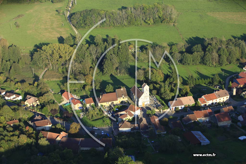 Photo arienne de Le Val-Saint-loi